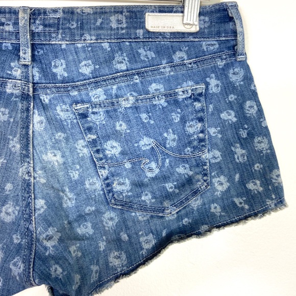 AG Liberty Daisy Rose Pattern Shorts size 28 - Picture 6 of 11